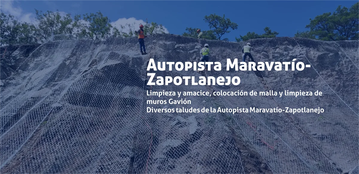 Imagen adicional sobre taludes